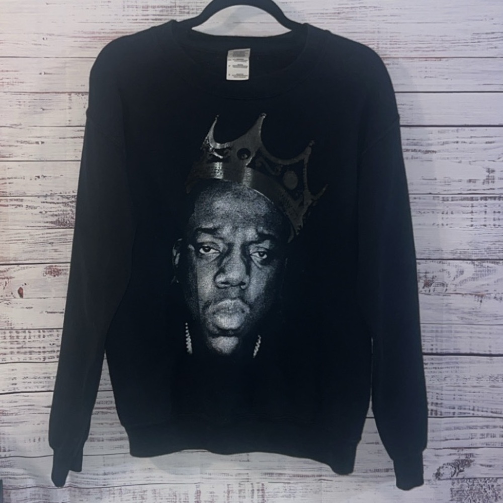 Biggie Gold Crown Crewneck Sweatshirt